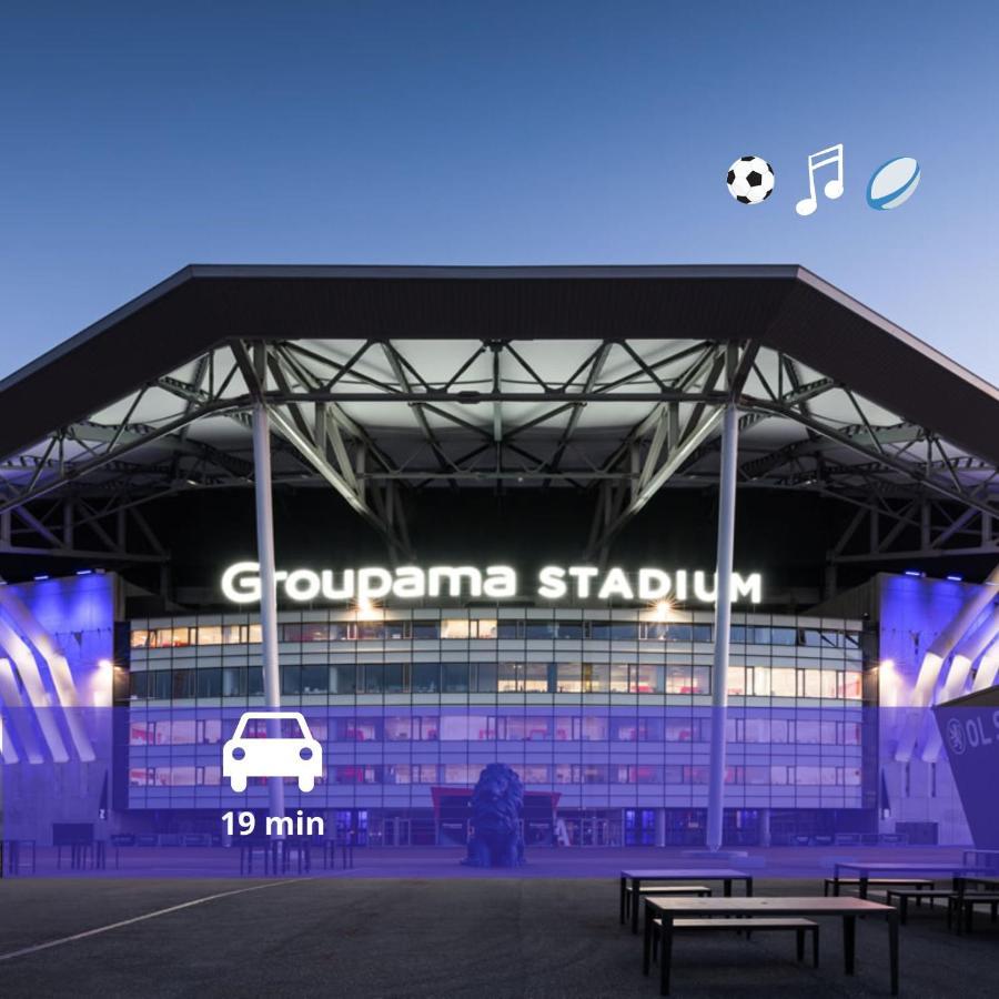 Le Petit Cocon - Parking Prive - Lyon Sud Apartment เวนิส์ซูซ์ ภายนอก รูปภาพ