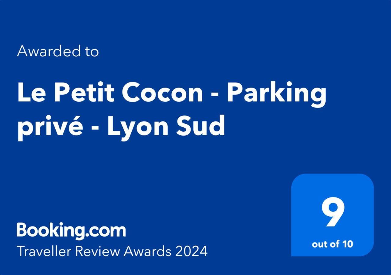 Le Petit Cocon - Parking Prive - Lyon Sud Apartment เวนิส์ซูซ์ ภายนอก รูปภาพ